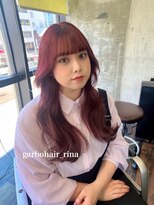 ガルボ ヘアー(garbo hair)&nbsp;ワンホンヘア　韓国　中国　赤髪　ガルボ　カミカリスマ