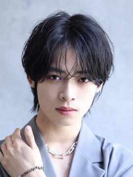 リップス 表参道店(LIPPS) 韓国ウルフ【シースルーバング】無造作前髪