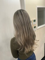 アイズ 本厚木(AIZU)&nbsp;スモーキーミルクティーベージュ　バレイヤージュ