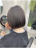 ストレートタッチの大人可愛いシンプルボブ◎蔵前