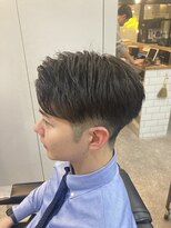 フランクスバーバーリザーブ 人形町店(FRANK’S BARBER RESERVE)&nbsp;アップバングショート