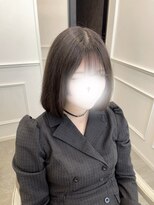 リルミー(Lilme)&nbsp;ブリーチあり＊透明感オリーブグレージュ＊新井