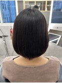 髪質改善サラサラプレミアムストレート大人ガーリー韓国ボブ横浜