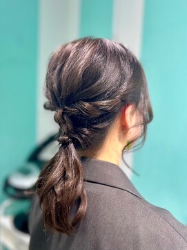 マティーナ ヘアー 池袋(Matina hair) 【ツイストアレンジヘアセット】20代30代40代50代