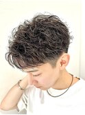 メンズパーマ/ツイストスパイラル/波巻きパーマ/メンズパーマ
