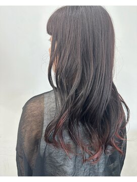 ゴットラトゥール(GOTTO LATOUR) 裾カラー/カシスレッド/艶髪