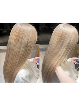 【京橋駅近2分】SNS話題のColor剤が豊富!高濃度水素カラーで、なりたいColorをダメージレスに実現♪