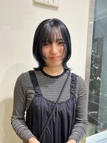 バディヘア ルーツ(BUDDY HAIR ROOTS)&nbsp;ナチュラルウルフ/レイヤー/ネイビー/ブルーブラック/ボブウルフ