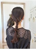 タイト編みおろしアレンジ◎