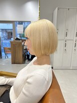 ネイロ 錦糸町(NeiRo)&nbsp;魅力倍増カールセミディシアーカラーダークアッシュショートヘア