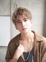 アルファ 新宿(alpha)&nbsp;サーフカール/ 刈り上げセンターパート/ブルーブラック[新宿駅]