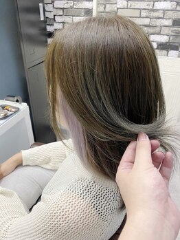 リアン(Lien)の写真/【海老名駅徒歩5分】韓国風似合わせ×小顔効果のあるカットで一人一人の魅力を引き出します◎