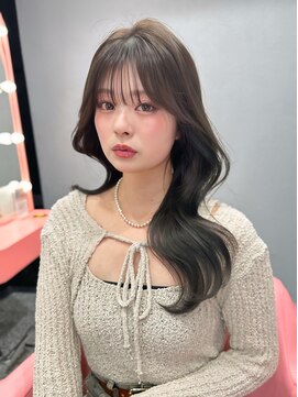 ボタン シブヤ(VOTAN SHIBUYA) 韓国ヘア/前髪あり/くびれヘア/顔まわりカット/