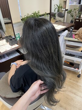 ライフメイクシベル 東林間(Life make siblles) 濃いめグレー!バレイヤージュ!