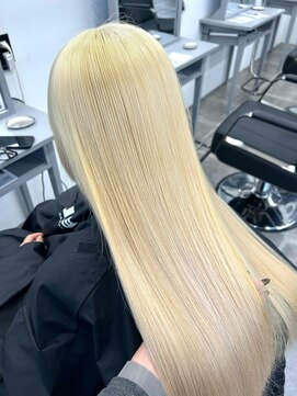 ペレ 栄店(PELE) ホワイトグレージュ/デジタルパーマ/チェリーブラウン/栄