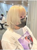 姫カット×ショートウルフ