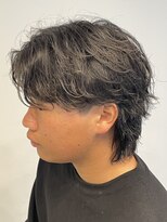 ニアウ 伊勢崎連取店(Niau) センターパートフェザーパーマニュアンスパーマ眉毛