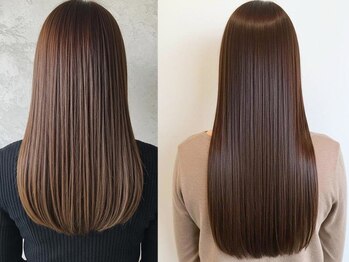 ラ ブレス なんばスカイオ(LaBless)の写真/《自分磨きの時》暖房によるパサつきも怖くない！ごわつく髪もLaBlessの技術でシルクのような指通りへ。