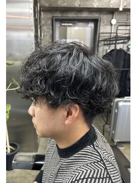 ロンドガルマン 名古屋(Lond GULLMAN) 【LondGULLMAN KAZU】シャドウパーマ　MEN'SHAIR