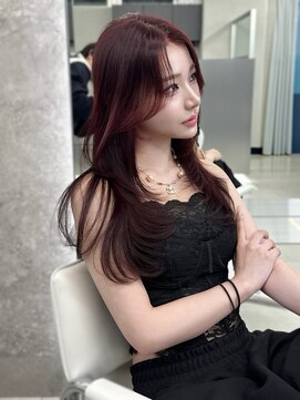 キティー(kiti) レイヤーカット/レイヤー/韓国ヘア/似合わせ/顔まわり