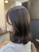 アトリエファゴ ハナミズキ店&nbsp;【Yuine】ブルーブラック　暗髪カラー/艶カラー