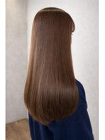 ベルベットヘア 千早店(Velvet hair)&nbsp;髪質改善カラー×シフォンベージュ【みつ】