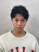 キイ ギンザ(k.e.y GINZA) ニュアンスパーマメンズカット銀座