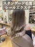 新規料金★カラー&シールエクステ80枚《スタンダード毛質》エクステカット込