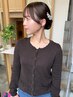 【ヘアセット】前髪・後れ毛カット+お呼ばれヘアセット ¥5300