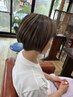 白髪ぼかし＋ハイライト＋カット