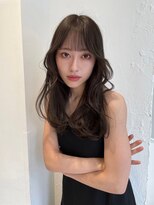 リラ バイ ミラ 新宿(LILA by MILA)&nbsp;メルティカラー似合わせカットウェーブミディアム髪質改善韓国