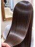 カラー＋高濃度水素髪質改善ヘアエステ