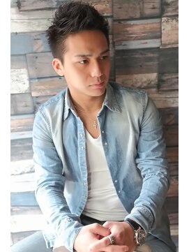 アクティフ(actif) ２ブロックエッジモヒカン