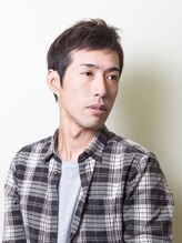 ヘアーメイク ビーエスケーピー(hair make B.S.K.P) メンズグレイファッションカラー