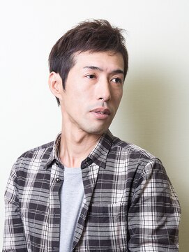 ヘアーメイク ビーエスケーピー(hair make B.S.K.P) メンズグレイファッションカラー