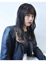 ココ 本八幡(KOKO)&nbsp;黒髪クラゲヘアーオリーブグレー小顔ココアベージュミディアム