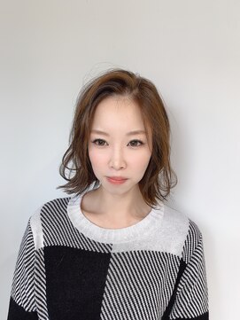 フェリーチェ(felice) ☆切りっぱなし風かきあげ外ハネボブ☆