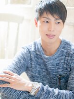 ブルー(BLUE)&nbsp;*CUORE水戸*…爽やかビジカジナチュラルショートレイヤーb