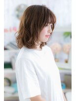 ミック ヘアアンドビューティー 大山店(miq  Hair&Beauty)&nbsp;くせ毛風カール＊カジュアルフェミニンa