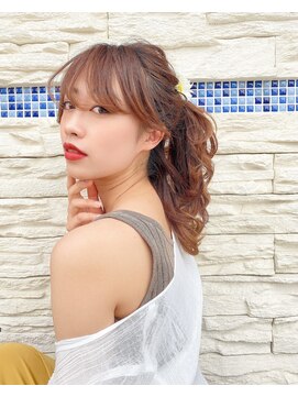 ライフトーキョー(Life tokyo) ポニーテールアレンジ☆