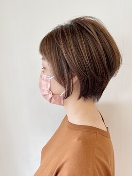 マヤ 小瀬店(MYA) ［中山駿也］スッキリショートボブ