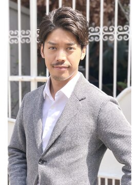 リアン(lien) lien枦山☆シルバーカラー/かきあげニュアンスマッシュ