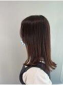 切りっぱなしミディ