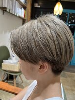 マーブルヘアー(Marble hair)&nbsp;メンズ2ブロブロンドダブルカラー