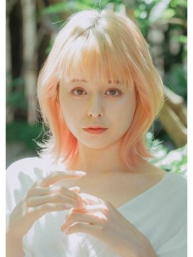 フェティッシュ(fetish) ハイトーンカラーのウルフスタイル