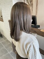 ヘアーサロン リベット(hair salon Libett)&nbsp;ブリーチなし・ショコラベージュホワイトグレージュ