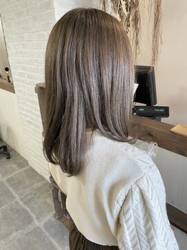 ヘアーサロン リベット(hair salon Libett) ブリーチなし・ショコラベージュホワイトグレージュ