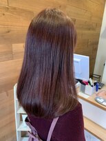 シナヘアー 清澄白河店(SHINA hair) ピンクバイオレッド