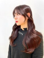 シルクレイ 新宿店(Silk-lei) 【中村style】韓国風　くびれヘア　2wayバング　レイヤーカット
