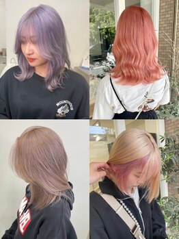 クラン バイ ナチュラル(clan by Natural)の写真/ケアブリーチで髪や頭皮への負担を最小限に抑え、透明感のあるカラーで、あなただけの色味を叶えます♪